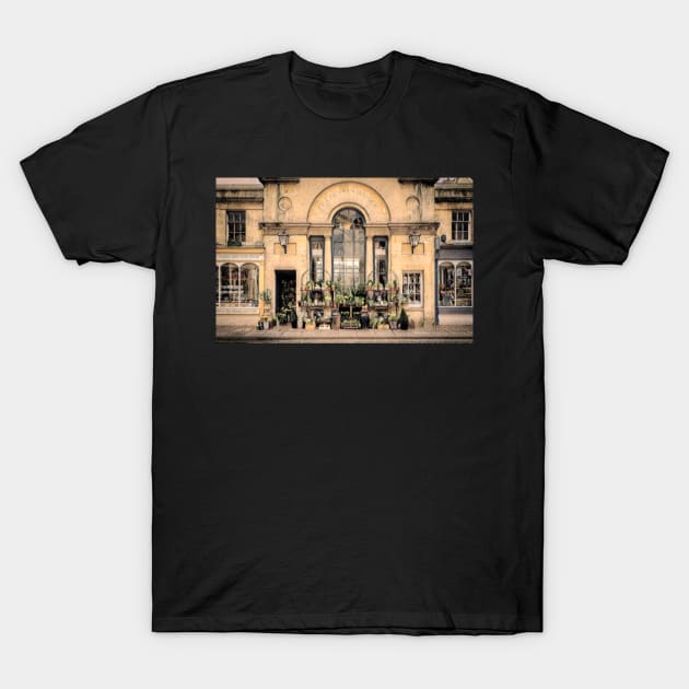 Flower Shop, Bath#6 T-Shirt by RJDowns